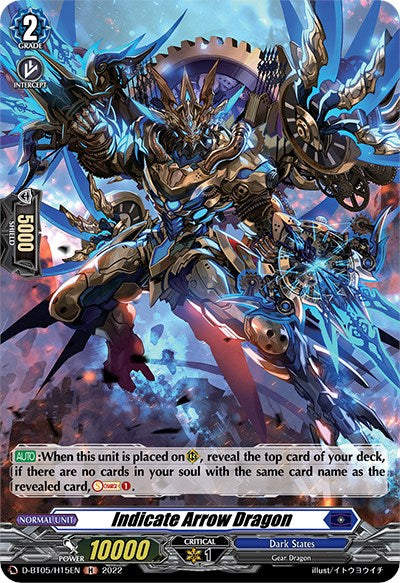 Image of Indicate Arrow Dragon (D-BT05/H15EN) [Triumphant Return of the Brave Heroes]