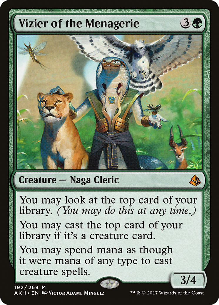 Image of Vizier of the Menagerie [Amonkhet]