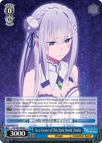 Image of In a Corner of This Dark World, Emilia (RZ/S46-E085 C) [Re:ZERO]
