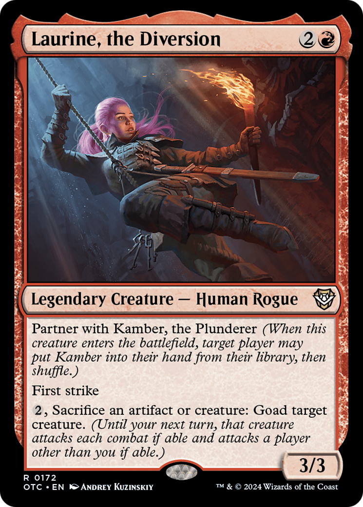 Image of Laurine, the Diversion [Outlaws of Thunder Junction Commander]