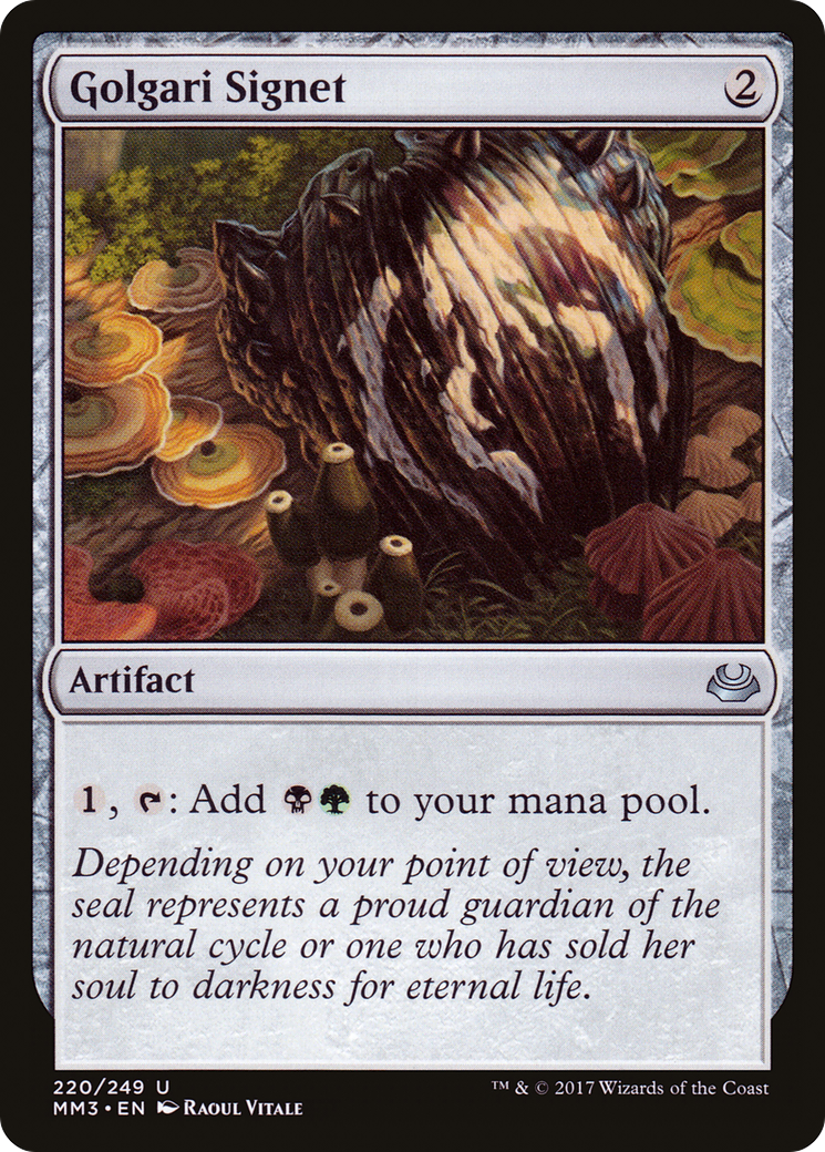Image of Golgari Signet [Modern Masters 2017]