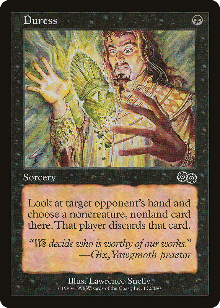 Image of Duress [Urza's Saga]