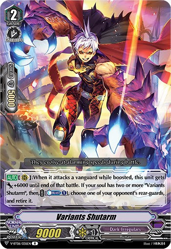 Image of Variants Shutarm (V-BT06/036EN) [Phantasmal Steed Restoration]