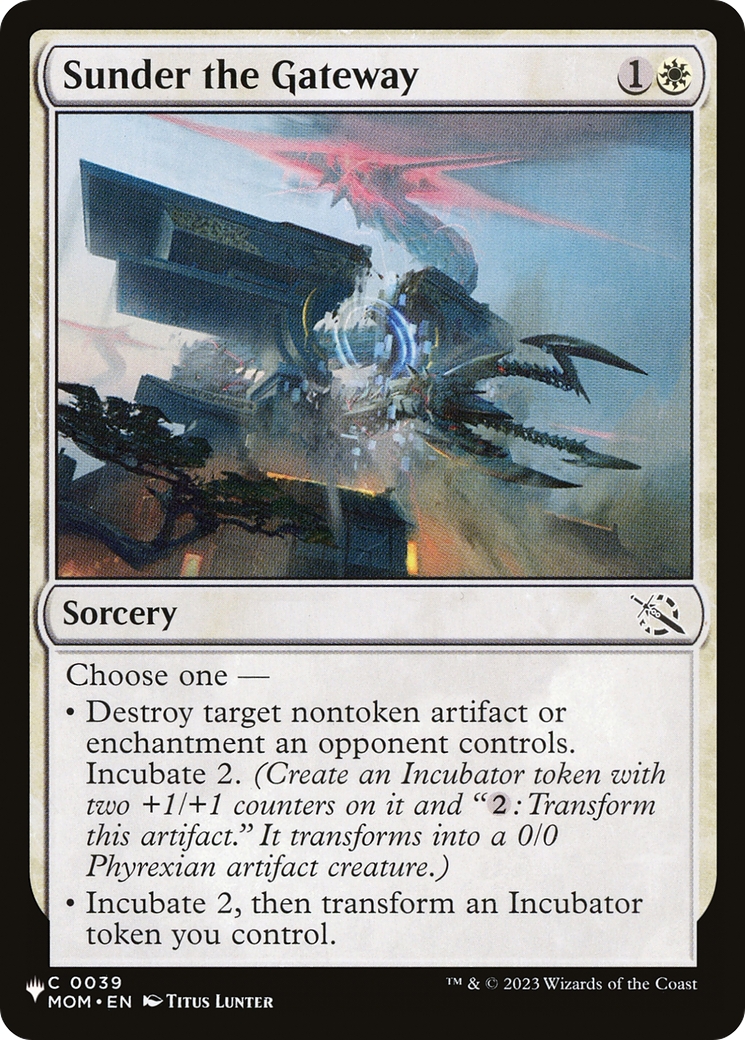 Image of Sunder the Gateway [The List]