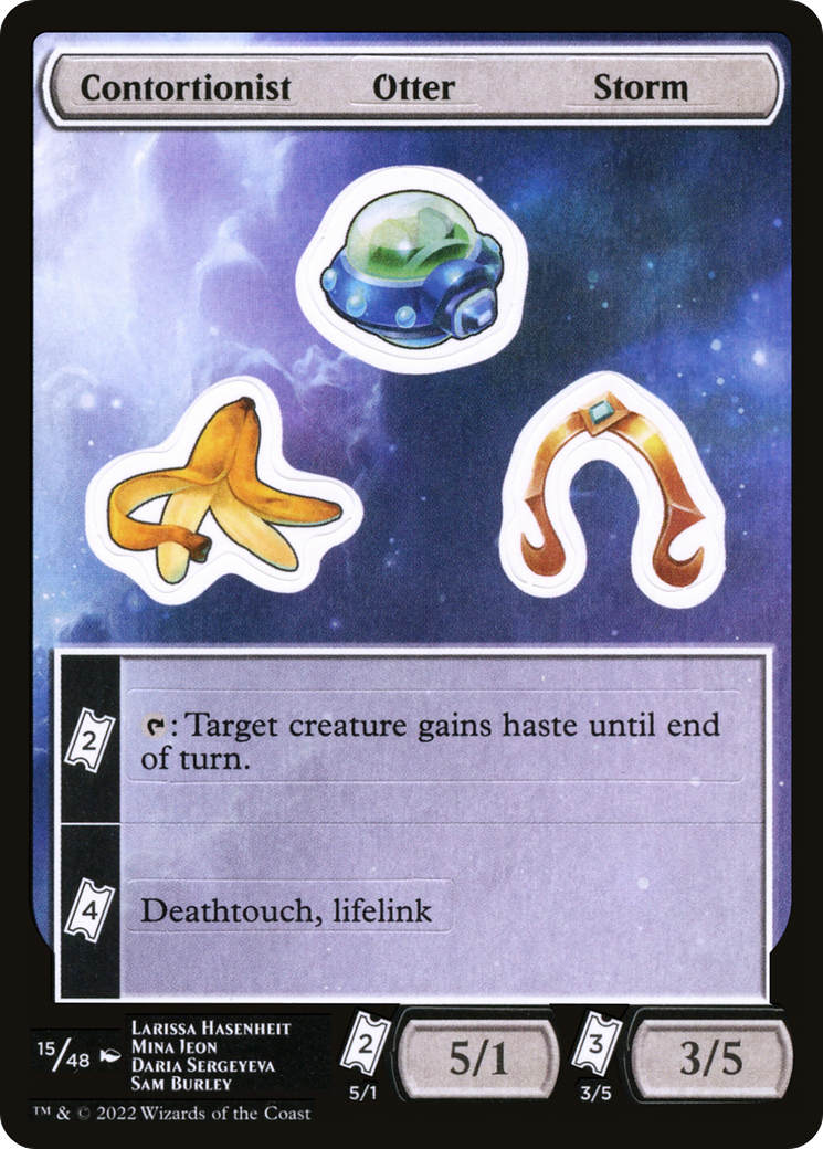 Image of Contortionist Otter Storm [Unfinity Stickers]