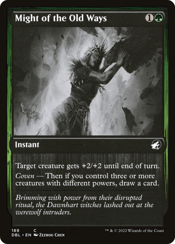 Image of Might of the Old Ways [Innistrad: Double Feature]