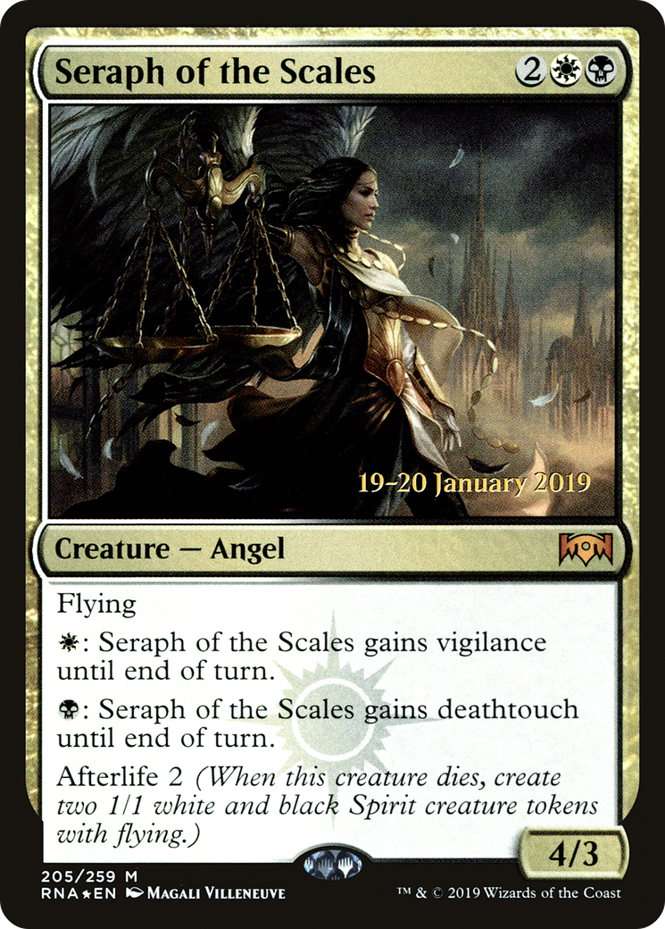 Image of Seraph of the Scales [Ravnica Allegiance Prerelease Promos]