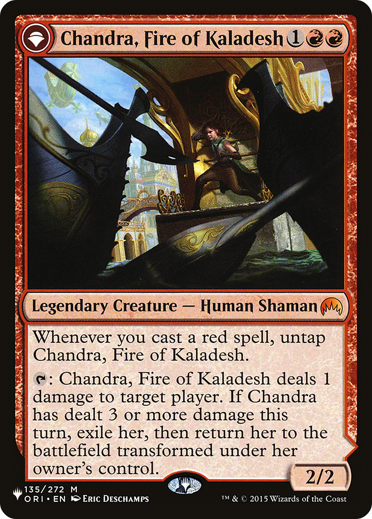 Image of Chandra, Fire of Kaladesh // Chandra, Roaring Flame [Secret Lair: From Cute to Brute]