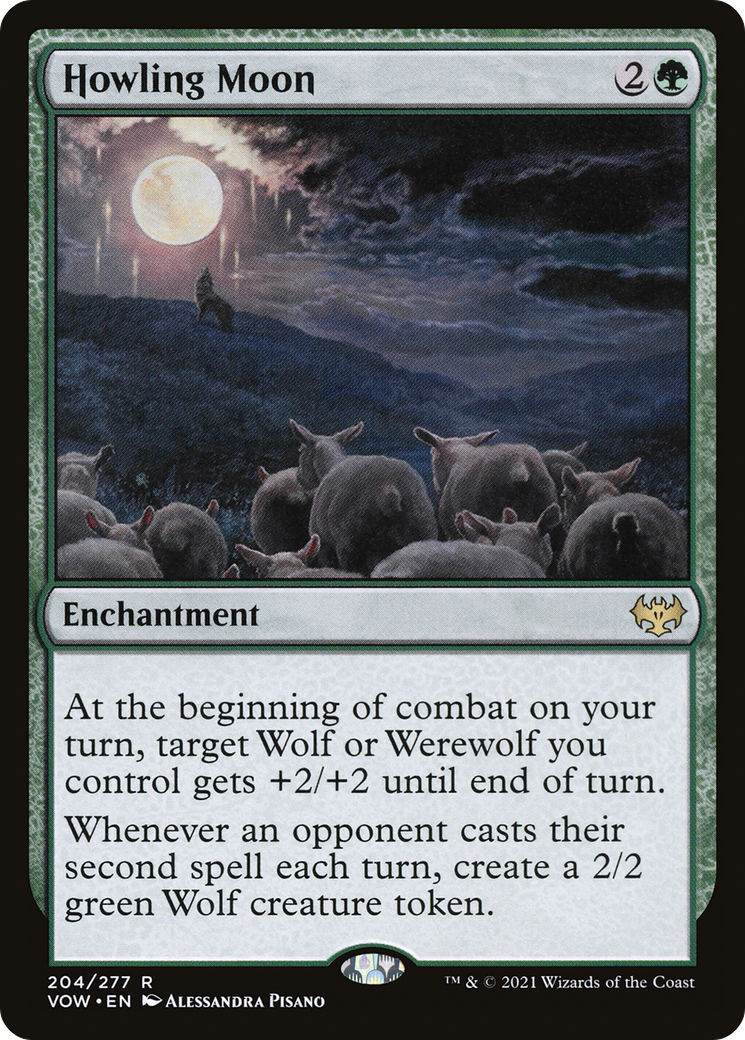 Image of Howling Moon [Innistrad: Crimson Vow]
