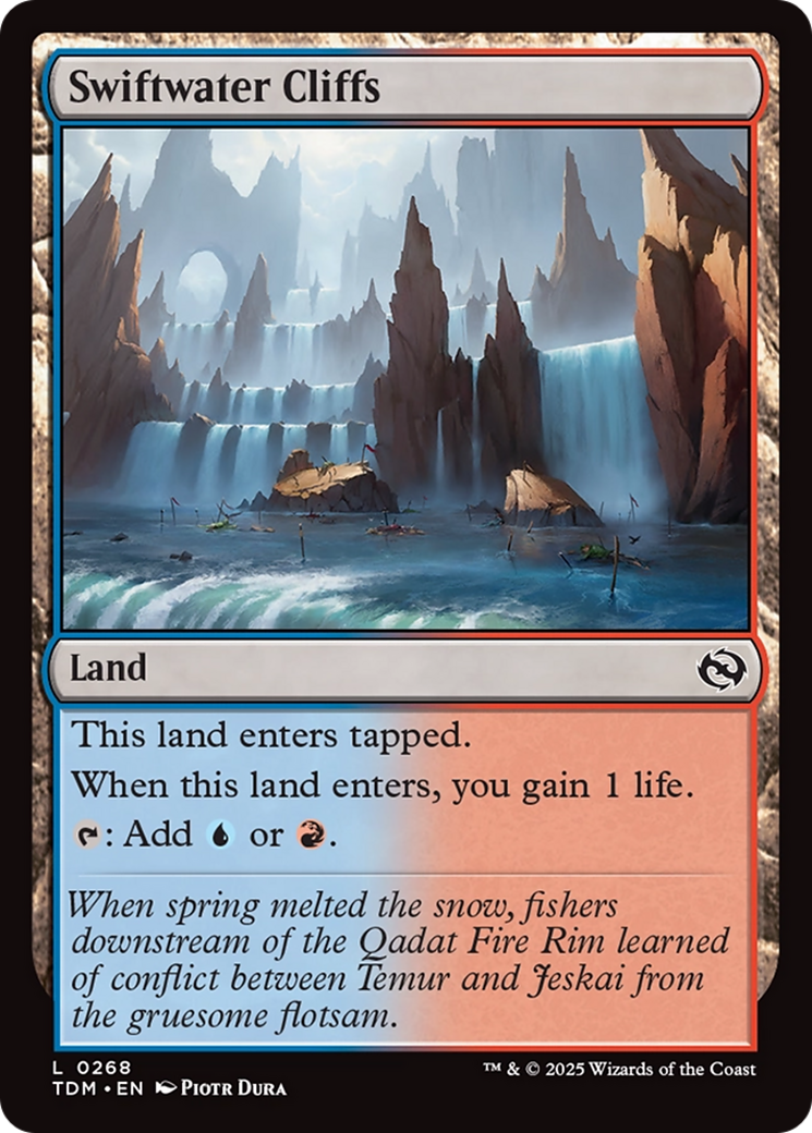Image of Swiftwater Cliffs [Tarkir: Dragonstorm]
