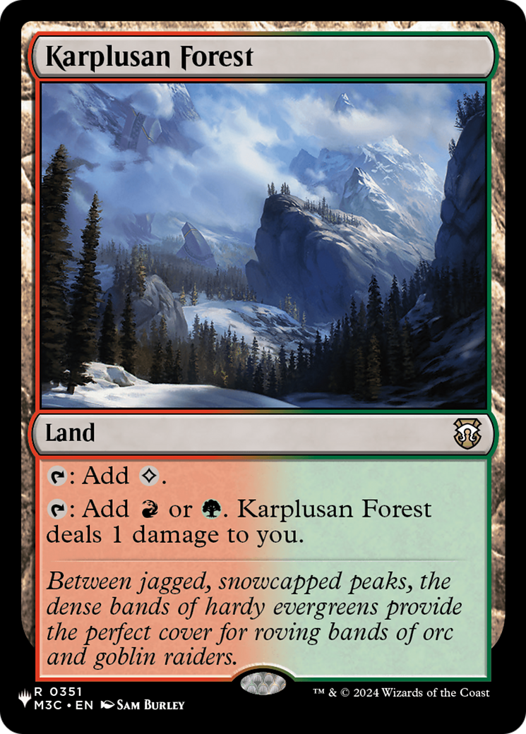 Image of Karplusan Forest (M3C) [The List]