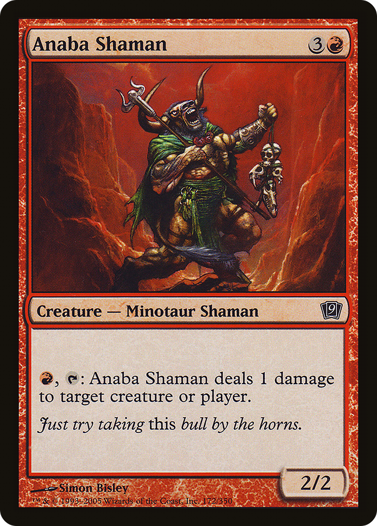Image of Anaba Shaman [Ninth Edition]