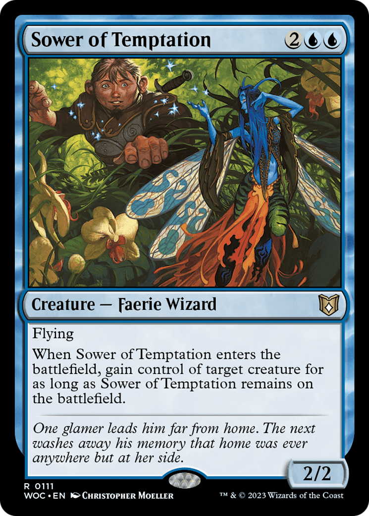 Image of Sower of Temptation [Wilds of Eldraine Commander]