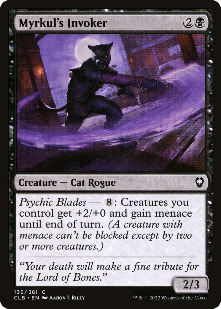 Image of Myrkul's Invoker [Commander Legends: Battle for Baldur's Gate]