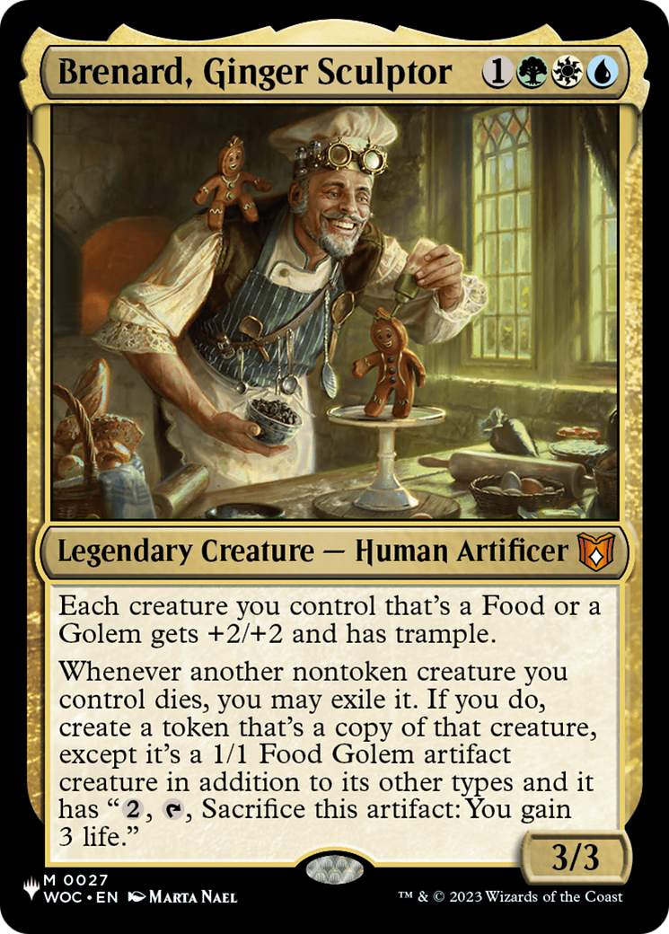 Image of Brenard, Ginger Sculptor (WOC) [The List]