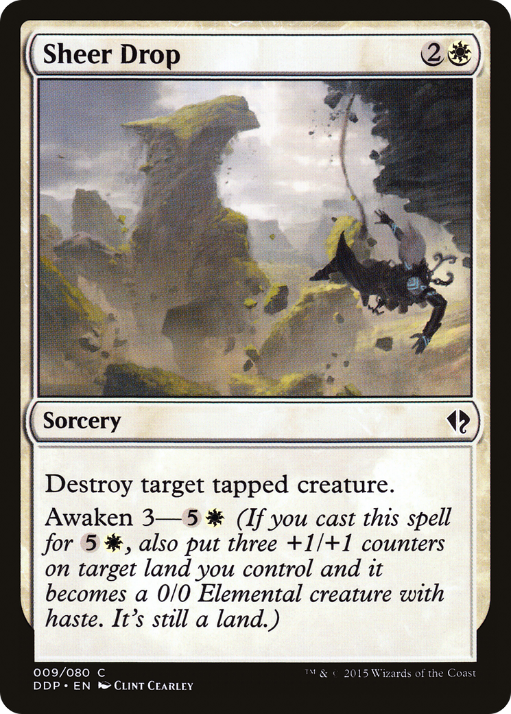 Image of Sheer Drop [Duel Decks: Zendikar vs. Eldrazi]