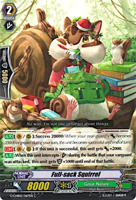 Image of Full-sack Squirrel (G-CHB02/067EN) [We ARE!!! Trinity Dragon]