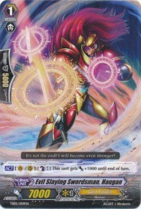 Image of Evil Slaying Swordsman, Haugan (TD05/009EN) [Trial Deck 5: Slash of Silver Wolf]