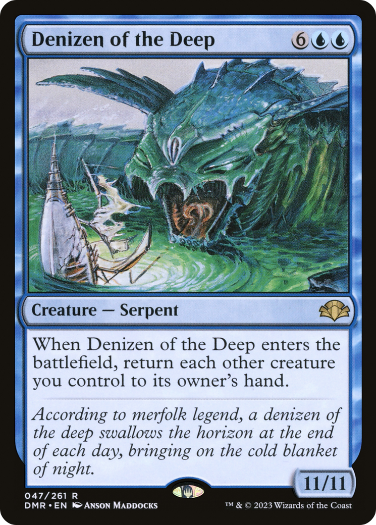 Image of Denizen of the Deep [Dominaria Remastered]