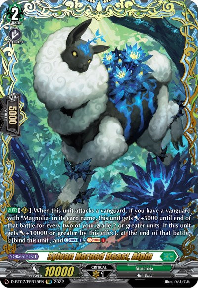 Image of Sylvan Horned Beast, Alpin (FFR) (D-BT07/FFR15EN) [Raging Flames Against Emerald Storm]