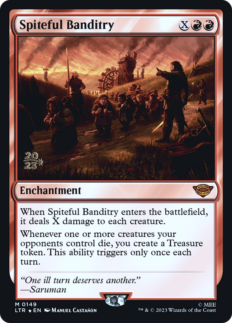 Image of Spiteful Banditry [The Lord of the Rings: Tales of Middle-Earth Prerelease Promos]
