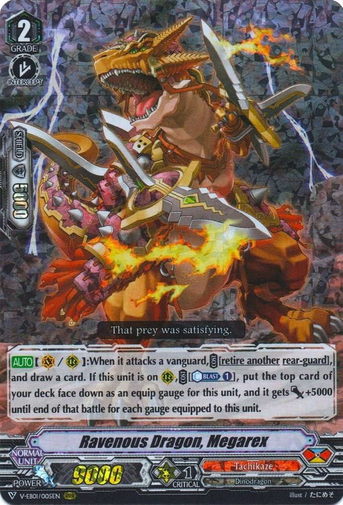 Image of Ravenous Dragon, Megarex (V-EB01/005EN) [The Destructive Roar]