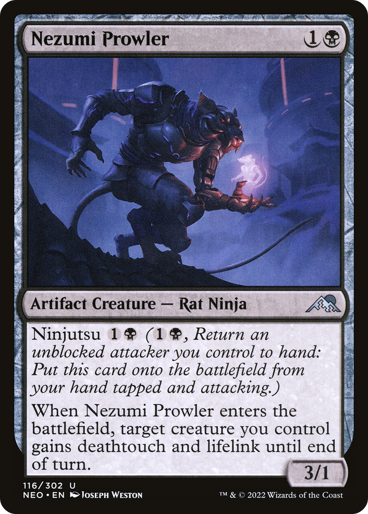 Image of Nezumi Prowler [Kamigawa: Neon Dynasty]