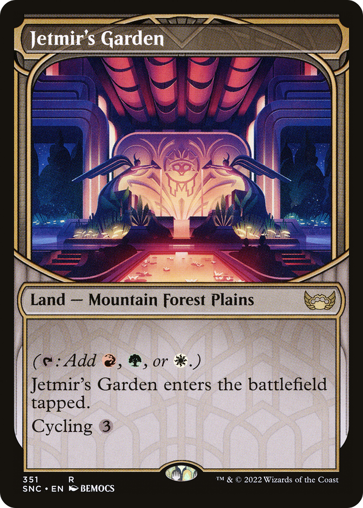 Image of Jetmir's Garden (Showcase Skyscraper) [Streets of New Capenna]