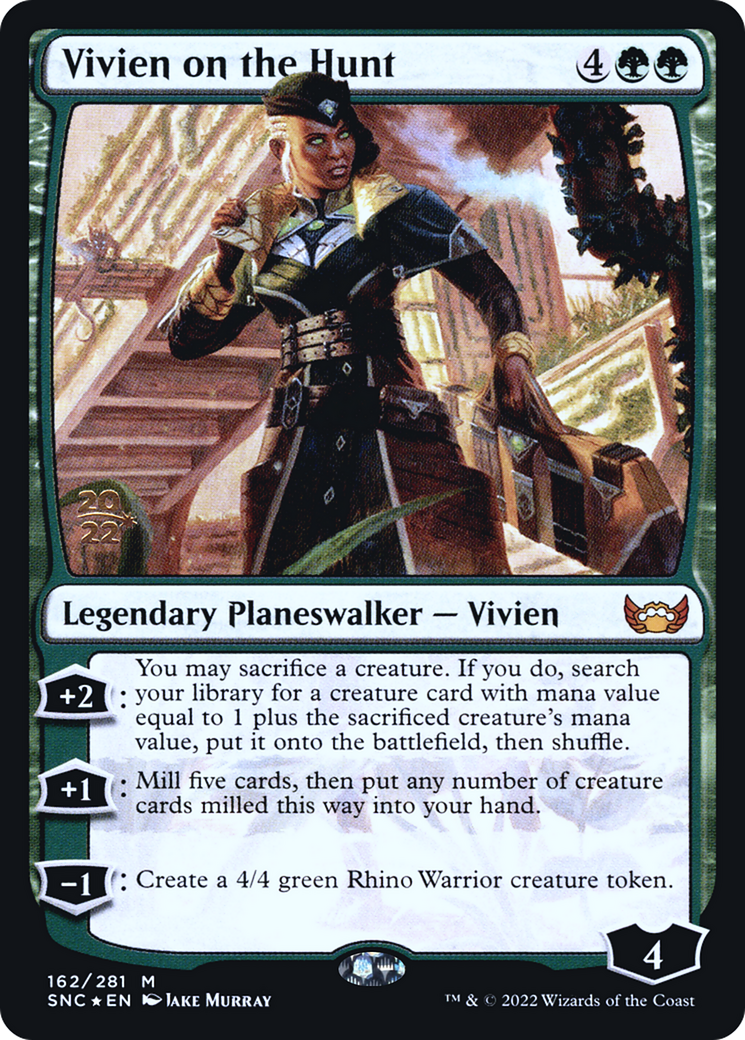 Image of Vivien on the Hunt [Streets of New Capenna Prerelease Promos]