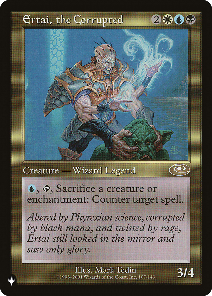 Image of Ertai, the Corrupted [The List]