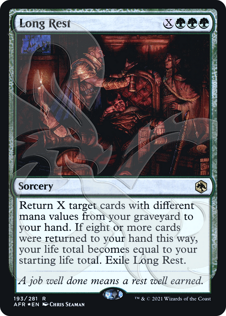 Image of Long Rest (Ampersand Promo) [Dungeons & Dragons: Adventures in the Forgotten Realms Promos]