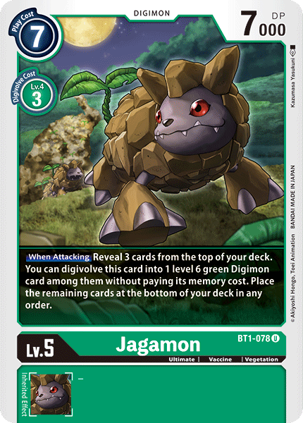 Image of Jagamon [BT1-078] [Release Special Booster Ver.1.0]