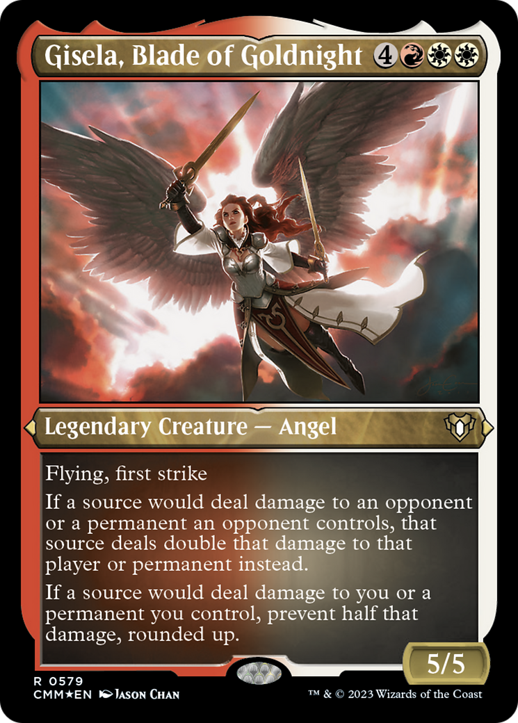 Image of Gisela, Blade of Goldnight (Foil Etched) [Commander Masters]