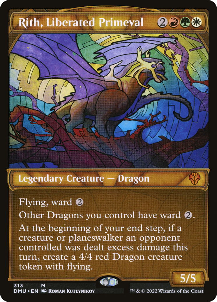 Image of Rith, Liberated Primeval (Showcase) [Dominaria United]