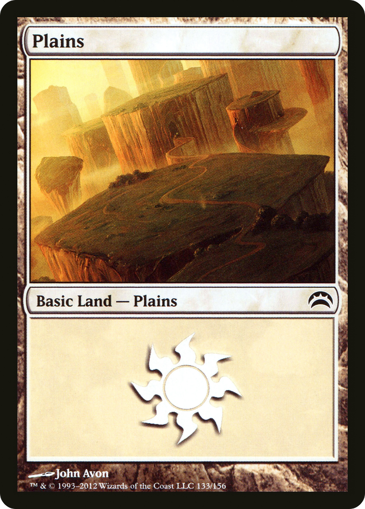 Image of Plains (133) (PC2-133) - Planechase 2012 Foil
