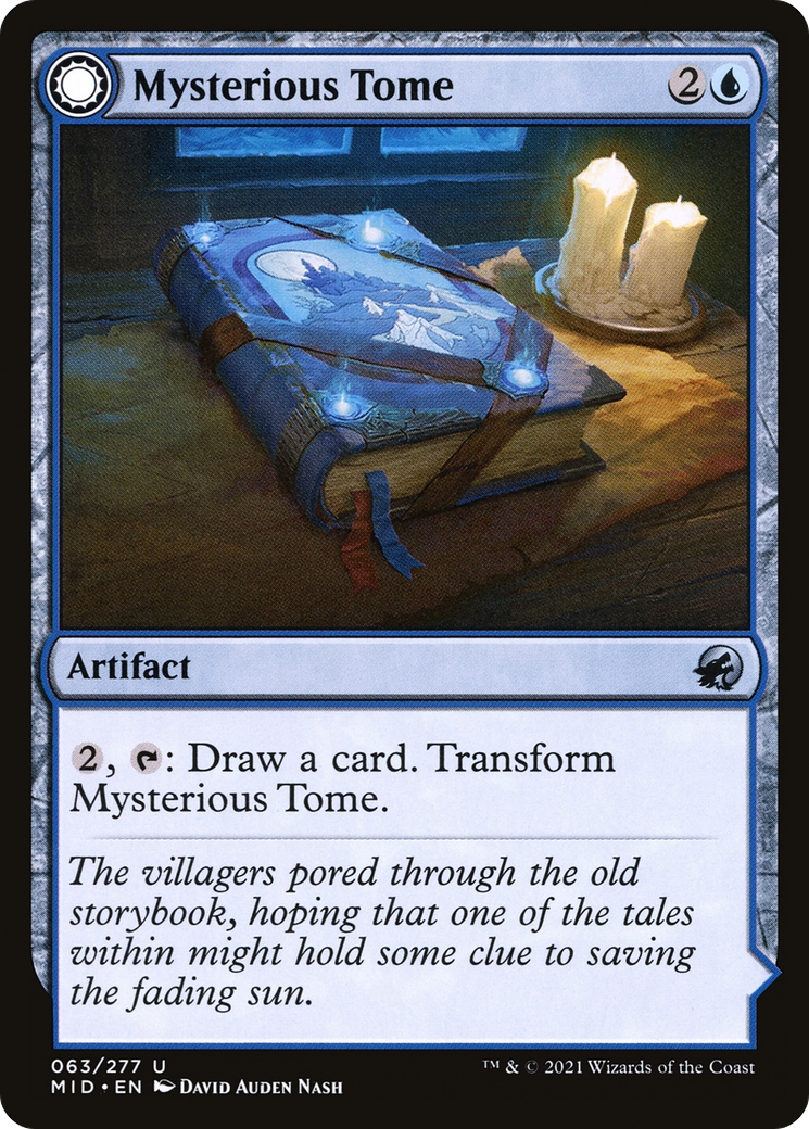 Image of Mysterious Tome // Chilling Chronicle [Innistrad: Midnight Hunt]