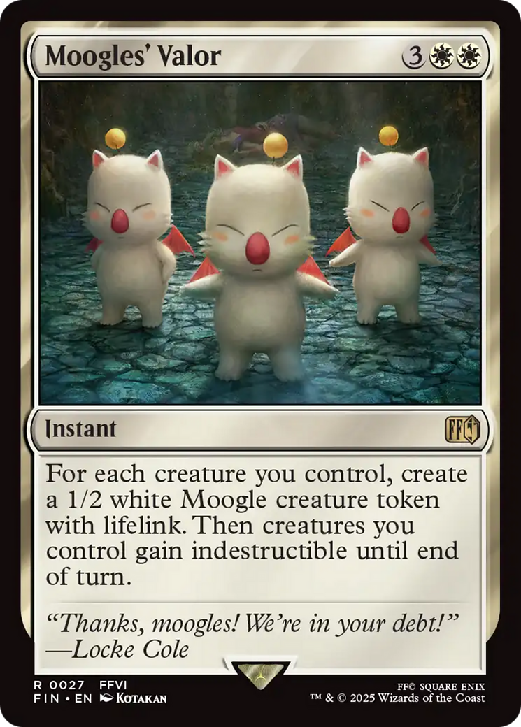 Image of Moogles' Valor [FINAL FANTASY]