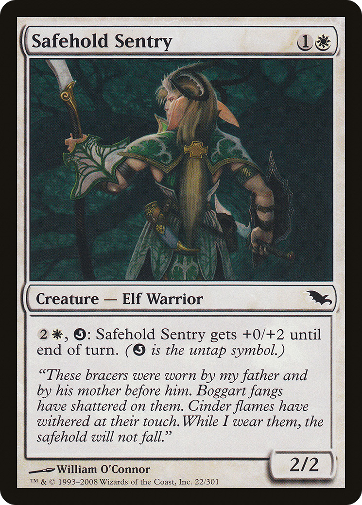 Image of Safehold Sentry [Shadowmoor]