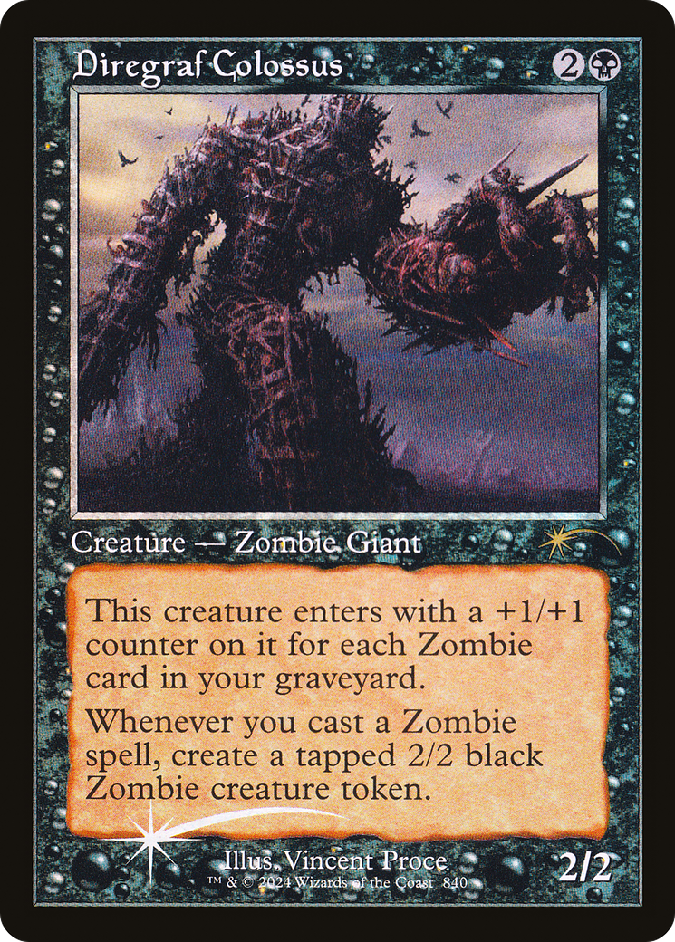 Image of Diregraf Colossus (Retro Frame) [Secret Lair Drop Series]