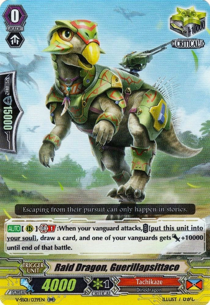 Image of Raid Dragon, Guerrillapsittaco (V-SS01/039EN) [Premium Collection 2019]