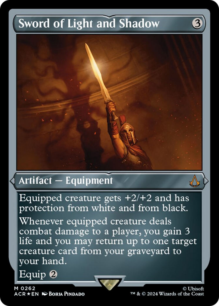 Image of Sword of Light and Shadow (Foil Etched) [Assassin's Creed]