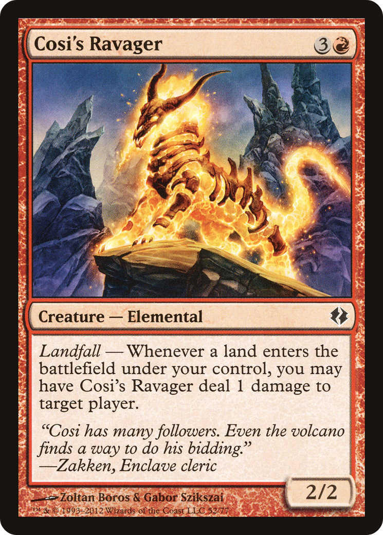 Image of Cosi's Ravager [Duel Decks: Venser vs. Koth]