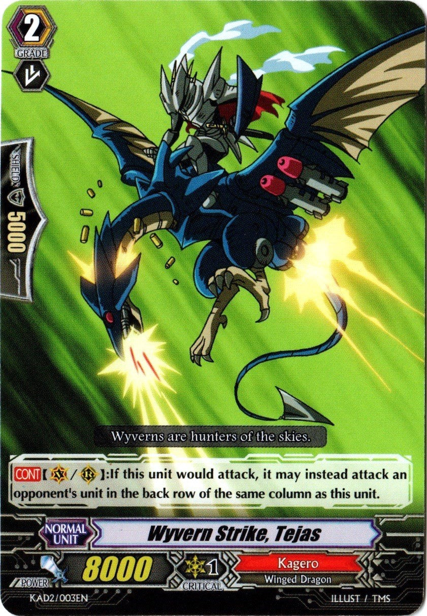 Image of Wyvern Strike, Tejas (KAD2/003EN) [Kero Kero Ace Pack]