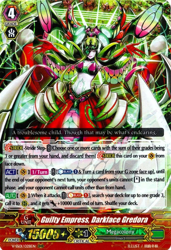 Image of Guilty Empress, Darkface Gredora (V-SS01/028EN) [Premium Collection 2019]
