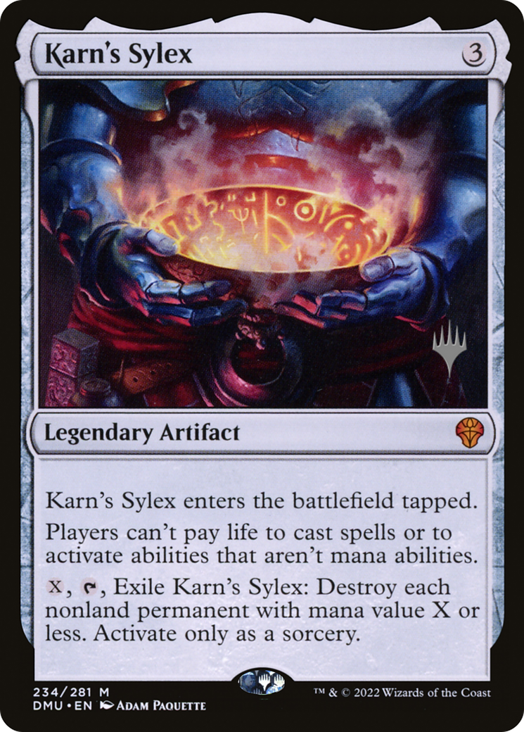 Image of Karn's Sylex (Promo Pack) [Dominaria United Promos]