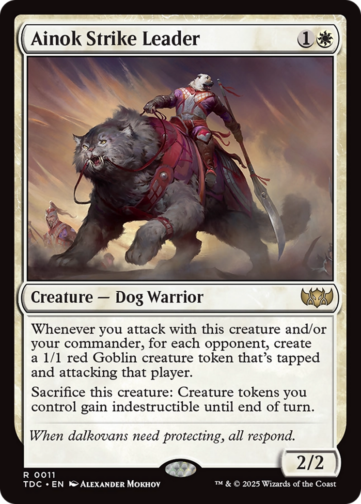 Image of Ainok Strike Leader [Tarkir: Dragonstorm Commander]