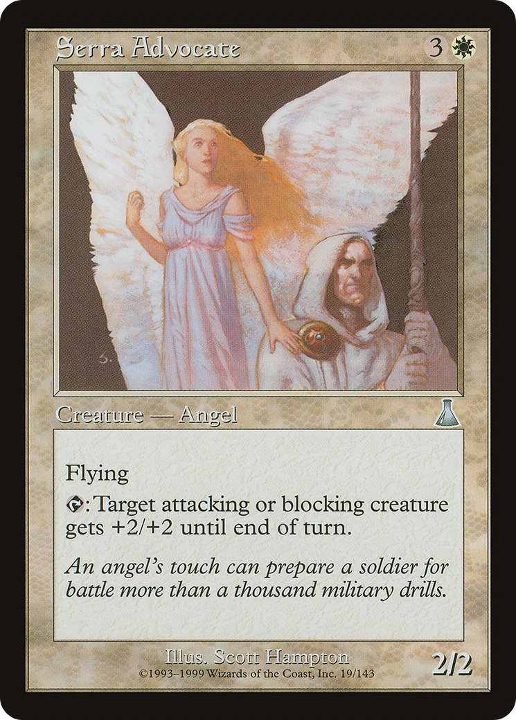 Image of Serra Advocate [Urza's Destiny]