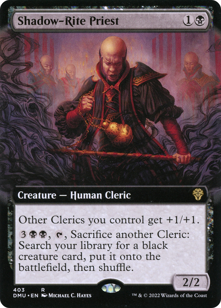 Image of Shadow-Rite Priest (Extended Art) [Dominaria United]