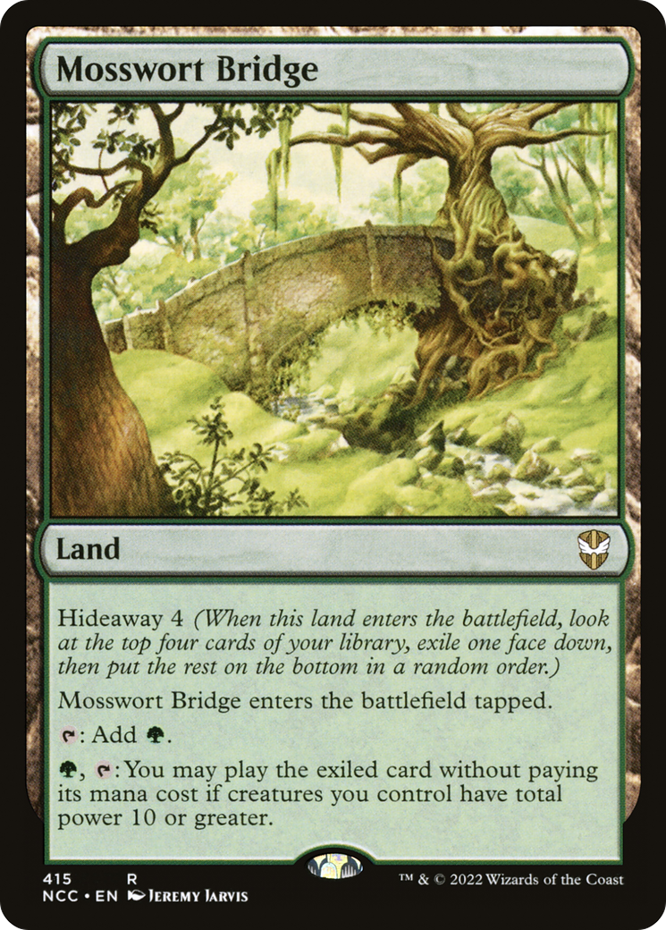 Image of Mosswort Bridge [Streets of New Capenna Commander]