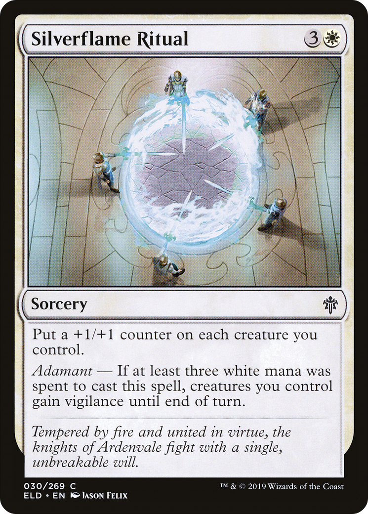 Image of Silverflame Ritual [Throne of Eldraine]